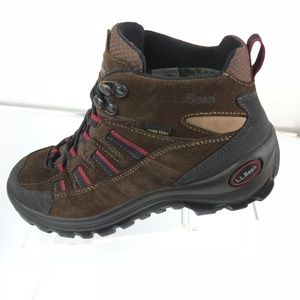 L.L.Bean Womens 7 W Leather GORE-TEX VIBRAM Boots